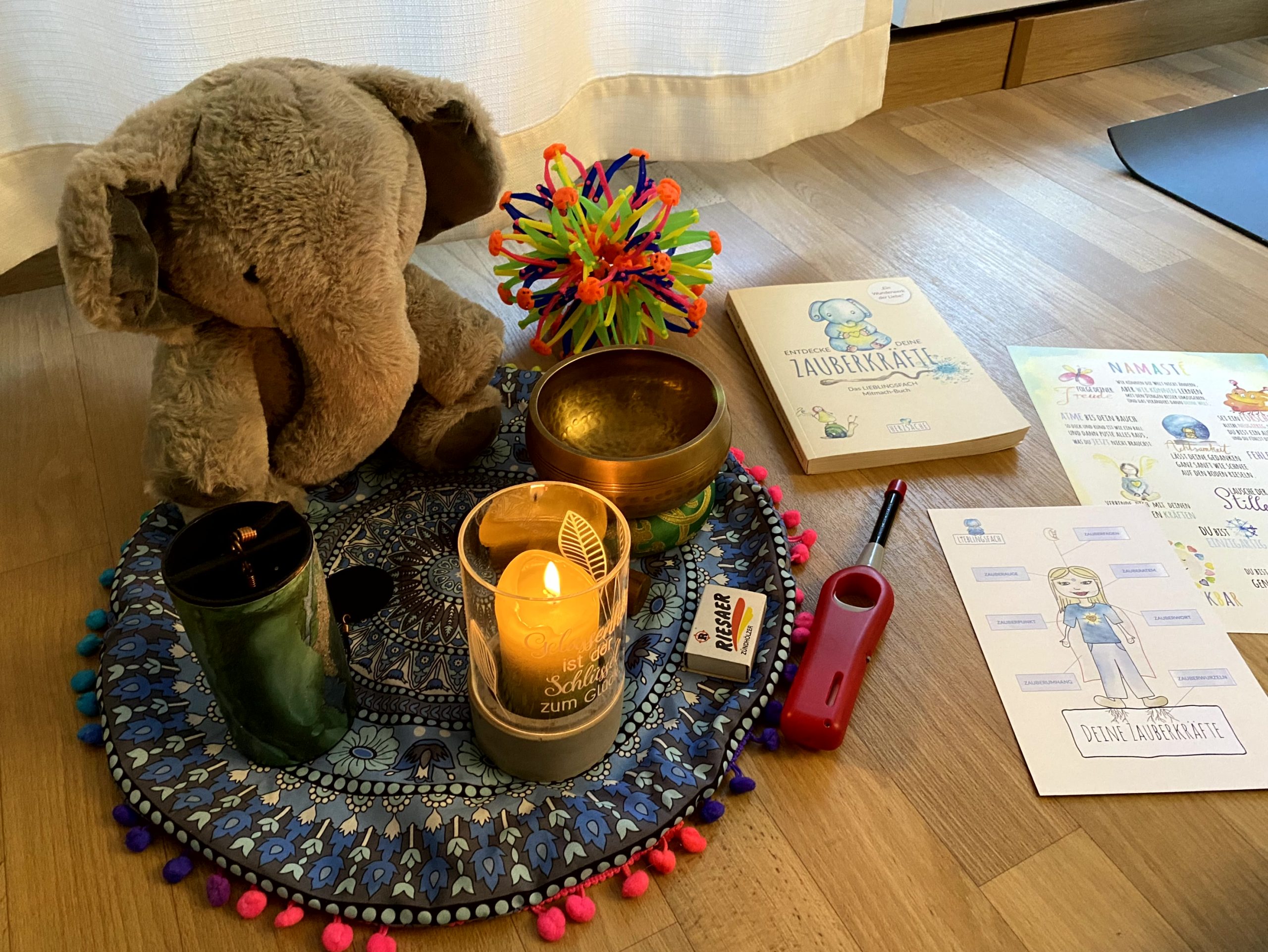 "gemeinsam entspannt" - achtsamer Eltern-Kind-Workshop – Bild 2