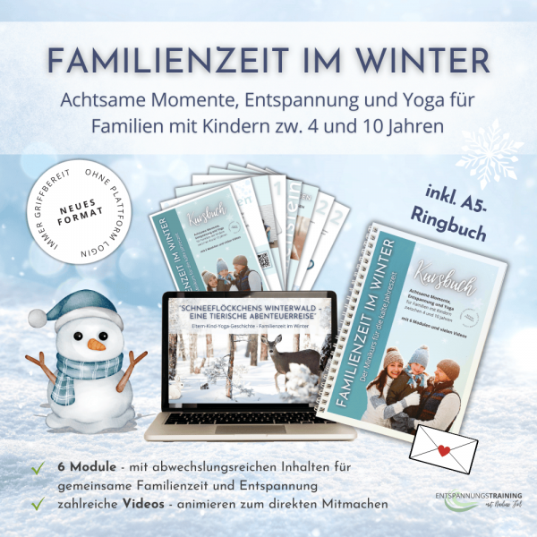 Familienzeit im Winter - Minikurs für die kalte Jahreszeit (inkl. A5-Ringbuch)
