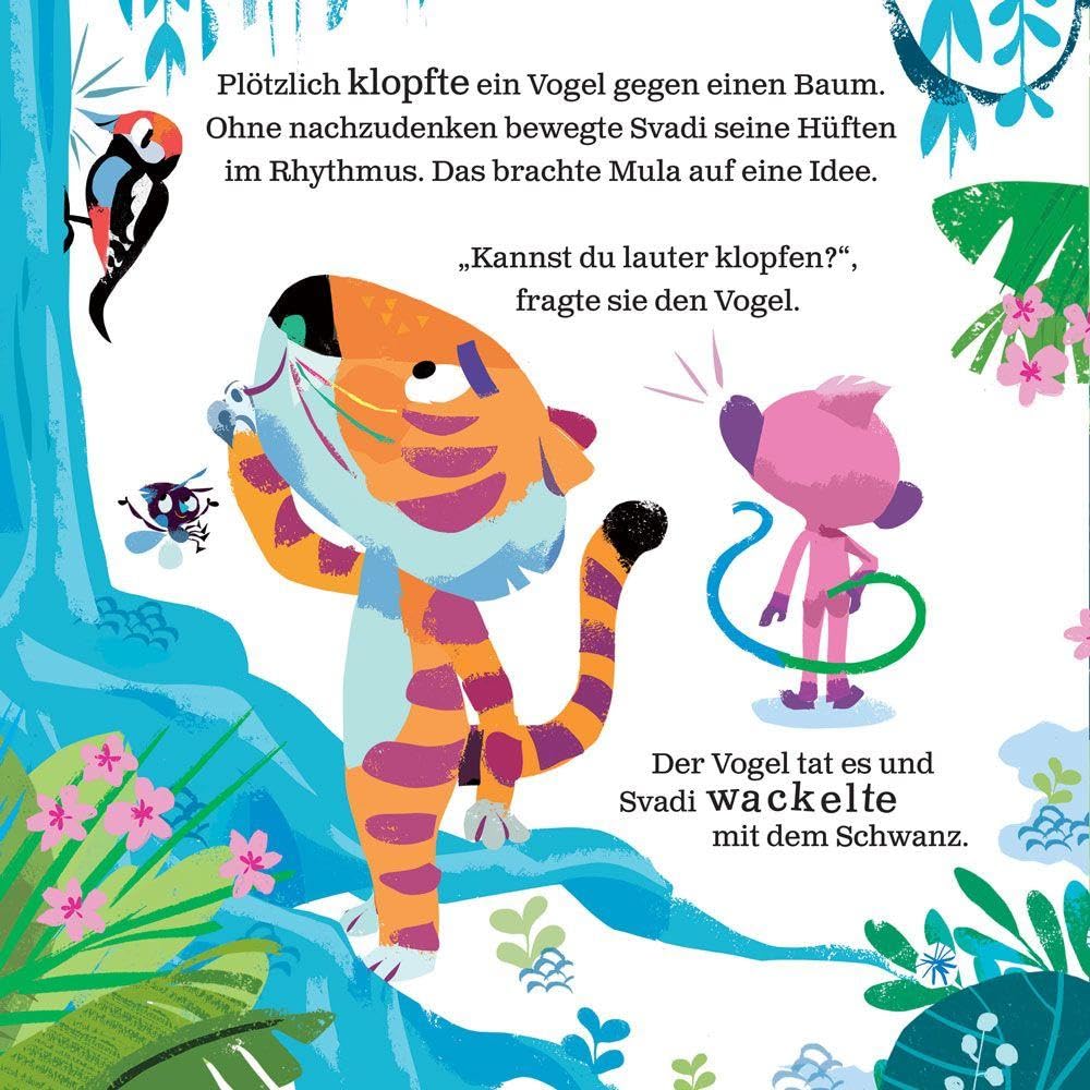 Kinderyoga-Mitmachbuch "Mula und der freche Affe" – Bild 4