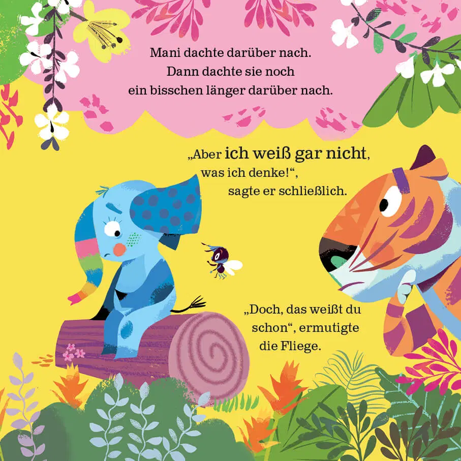 Kinderyoga-Mitmachbuch "Mula und der unsichere Elefant" – Bild 4