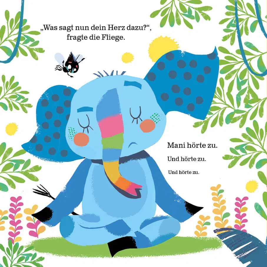 Kinderyoga-Mitmachbuch "Mula und der unsichere Elefant" – Bild 7