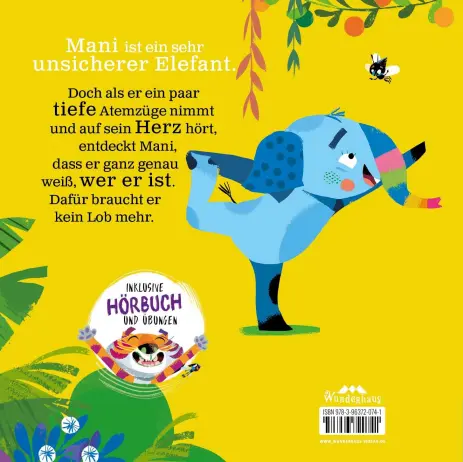 Kinderyoga-Mitmachbuch "Mula und der unsichere Elefant" – Bild 11